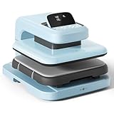 HTVRONT Auto Heat Press 2 - Heat Press Machine for T Shirts with Adjustable Pressure & Higher Heating Height, Heat Up Fast & Evenly Heat Press 15x15 for Sublimation, Puff HTV, Heat Transfer Project
