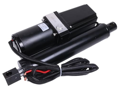 JEENDA DC 12V 8" Hydraulic Motor Heavy Duty Electric Linear Actuator 1760lbs Compatible with Dump Trailers, Lift Tables, Solar Tracking System, Wheelchair Lift,Tractors,Cleaning Vehicle