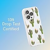 Sonix Case for iPhone 14 Pro | 10ft Drop Tested | Protective Clear Cactus Case | Prickly Pear