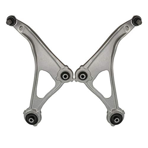 TRQ Front Lower Control Arm with Ball Joint Set Driver & Passenger Side Lower Compatible with 2013-2014 Nissan Altima