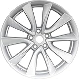 Factory Wheel Replacement New 19x8.5" 19 Inch Premium Aluminum Alloy Wheel Rim for 2017 2018 2019 2020 Tesla Model 3 | ALY96231U20N | Direct Fit - OE Stock Specs