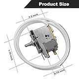 Refrigerator Thermostat Freezer Thermostat Replacement for HAIER Thermostat Control 7350-101 WPF27.5S-923 Replacement for Mini Fridge,Refrigerators and Freezer