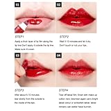 6 Colors Tattoo Magic Color Lip Stain Tint Long Lasting Lip Gloss Sets for Women Peel Off Colored Matte Sexy Color