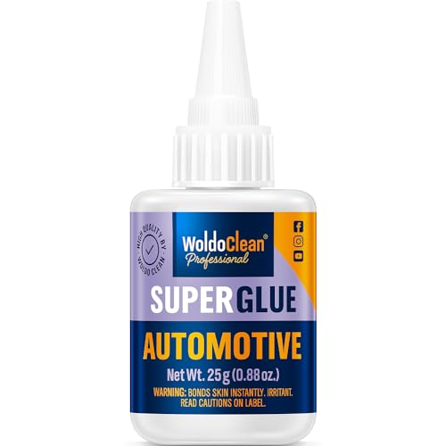 Super Glue for Cars and Vehicles Liquid Extra Strong - high Performance Adhesive 25g Medium Viscosity