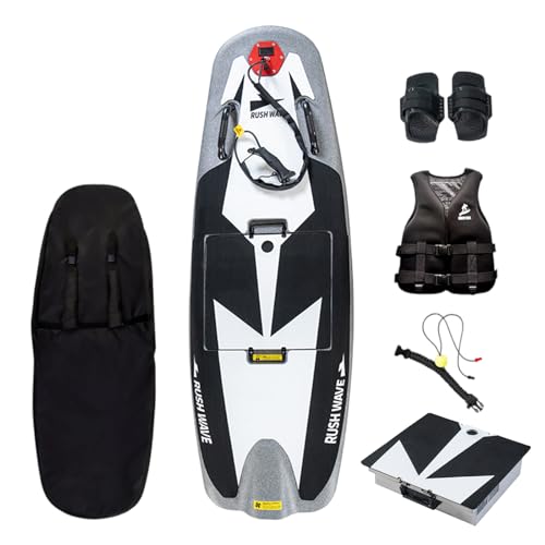 Electric Surfboard | 8KG Ultra-Light EPP Hull | 5.6KWH Long Range | Dual Speed (35/60KM/H) | IP67 Waterproof | Competition-Grade Hydrofoil Board (Knight-2)