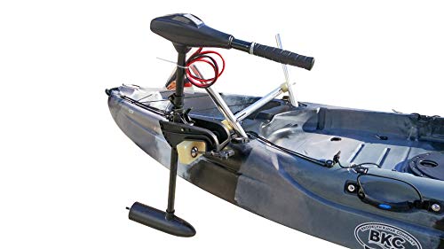 BKC Brooklyn Kayak Company UH-TM315 Kayak Trolling Motor Mount - Ambidextrous Trolling Motor Mount for Quick and Easy Kayak Trolling Motor Setup