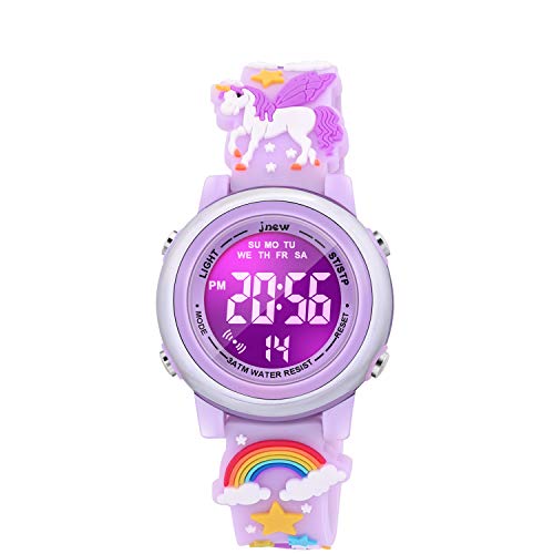 VAPCUFF Toys for Girls Age 3-12, Kids Watches for Girls Fun Toys for 6 7 8 9 10 11 12 Year Old Girls Popular Gifts for 6 7 8 9 10 11 12 Year Old Girls - Unicorn Purple