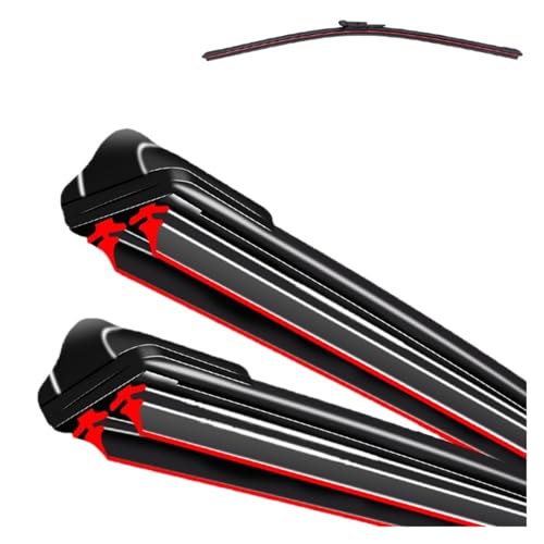 Compatible For SEAT Alhambra MPV 7V8 7V9 7M Facelift 2000 2001 2004 2005 2006 2008 2009 2010 Double Rubber Car Windshield Wiper Blades