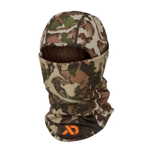 First Lite Tundra Cold Weather Balaclava - Warm Merino Wool Camo Hunting Face Mask - First Lite Fusion - One Size