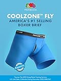 Fruit of the Loom Mens Coolzone Briefs, Moisture Wicking & Breathable, Assorted Color Multipacks Boxer, 12 Pack - Assorted Colors, Large US