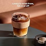 KeepCup 12oz Reusable Coffee Cup. Toughened Glass Cup & Natural Cork Band. 12-Ounce/Medium, Filter - BFIL12