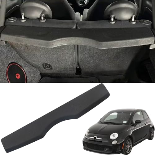 BOPARAUTO Cargo Cover for Fiat 500 Accessories 2012-2016 2017 Rear Trunk Shade Non-Retractable Cargo Cover