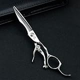 6" 440C barber hair scissors hairdressing thinning haircut scisors japan hairdresser SUS razor gift hot shears salon hairstylist