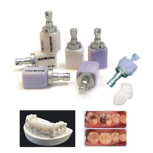 5pcs/Box Dental Glass Ceramic Blocks Lithium Disilicate C14 LT/HT CAD/CAM (C14 LT BL1) (5pcs C14 HT A1)