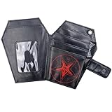 kreepsville 666 Goathead Satanic Sigil Baphomet Coffin Wallet