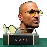 GUNNAR - Loki Asgard Edition Premium Gaming and Computer Glasses - Blocks 65% Blue Light - Amber Tint, Emerald Gold