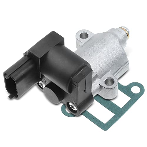 A-Premium Idle Air Control Valve IAC Actuator Compatible with Hyundai Elantra Tiburon Tucson 2005-2009 Kia Spectra Spectra5 Sportage 2005-2010