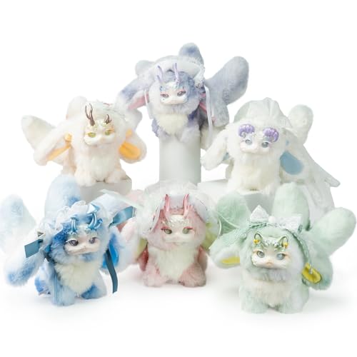 Tutulong Fantasy Forest Tea Party Series Plush Blind Box 1PC (1 of 7 Possible Styles) Cute Figures Collectible Toys Birthday Gifts