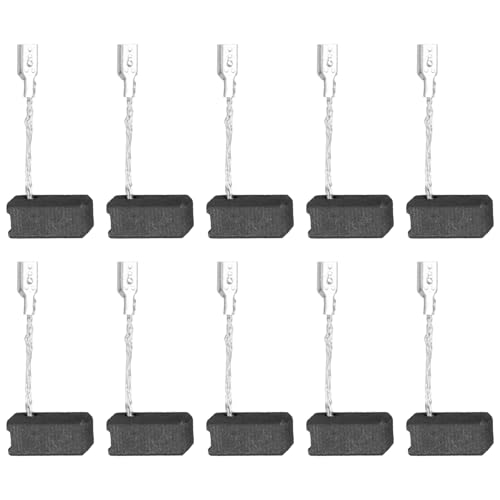 10 PCS 1619P02892 Carbon Brushes Compatible for Bosch 1380 GWS 7-115 Angle Grinder 1 619P02870 S16G