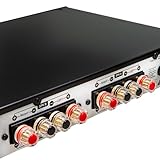 OSD Audio OSD XMP300 GEN2 2X 300W Class D High Power Stereo Amplifier, Bass and Treble Control 90 dB SNR