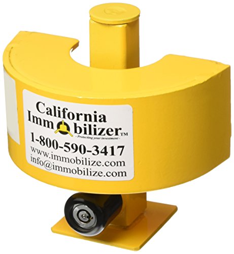 California Immobilizer Universal Coupler Lock, Yellow