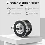 Creality K1/K1 Max/K1C Extruder Motor, Original K1 Max Circular Stepper Motor 3D Printer Extruder Stepper Motor 0.8A 12 Tooth Gear, 3D Printer Stepping Motor for K1 SE/Ender 3 V3/Ender 3 V3 Plus