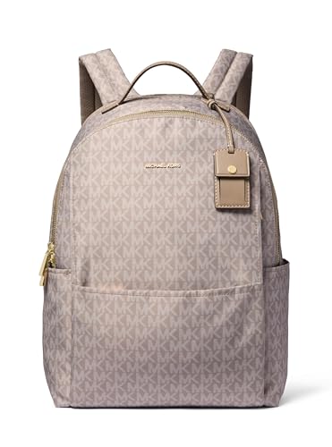 Michael Kors Sable Large Backpack, Gold-Tone Hardware/Signature/Birch