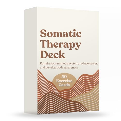 Somatic Therapy Card Deck: 50 Mindfulness, Grounding, Breathing & Movement Exercises for Stress Relief, Anxiety, Emotional Healing & Coping Skills