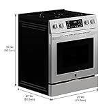 Kenmore Stainless Steel Electric Range with 5 Burners and Air Fry + Built-In Dishwasher with SmartWash and SmartDry