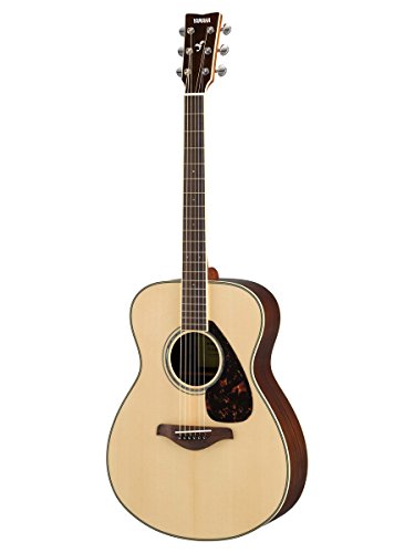 Yamaha FS830 Small Body Solid Top Acoustic Guitar, Natural