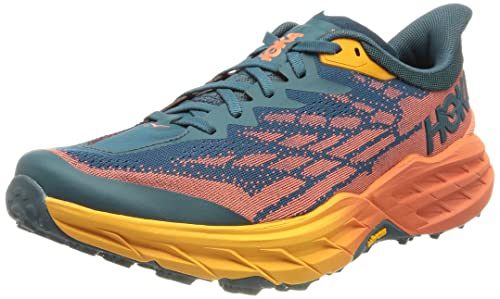HOKA Women's Running Shoes, Blue Coral Camellia, Size 7.5 US