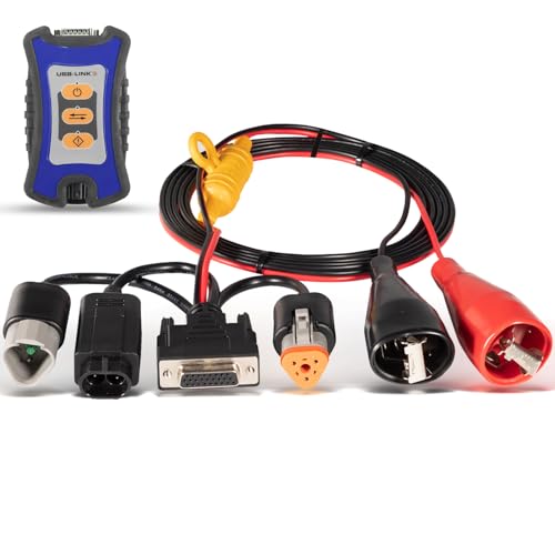 493033 3-Pin Diagnostic Adapter Cable Replacement for Nexiq USB Link 2&3, Fits for Cummins Engines with 2 or 3 Pin Connector