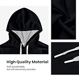 QiErDesign Lce Blue Wolf Hoodies for Men Women 3D Print Graphic Fleece Sweatshirts Pullover Novelty Hoody Hooded With Pockets