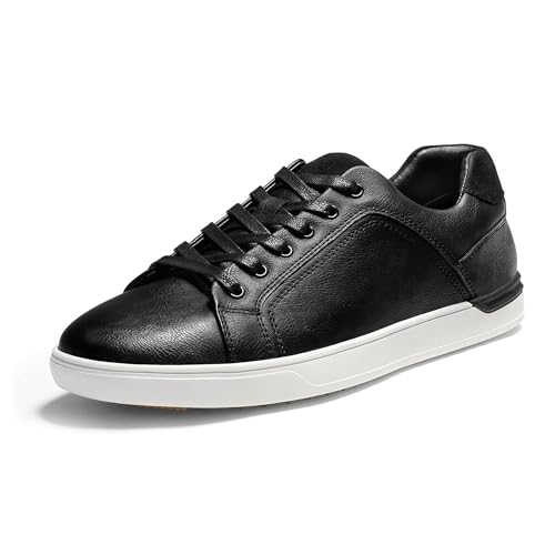 Bruno Marc Men's Casual Dress Sneakers Fashion Oxfords Skate Shoes for Men, Black, Size 11, SBFS211MWIDE