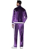 COOFANDY Men Velour Tracksuits Outfits 2 Piece Sweatsuits for Men Full Zip Sports Set Casual Sweat Suit