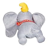 Disney Store Official Dumbo Medium Soft Toy for Kids, Cuddly Character with Fuzzy Texture and Embroidered Details, Floppy Oversized Ears, Disney Plushy Suitable for All Ages.