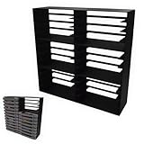 R2D3 Rack display for Super Nintendo Entertainment System (SNES) games - Compatible with Super Famicom games (Holds 24 games) (Open Back)