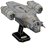 4D Cityscape Star Wars 3D Paper Model Kits (Mandalorian Razor Crest)