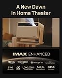 XGIMI Horizon S Max 2024 New 4K Projector, IMAX Enhanced Portable Projector, Dolby Vision, 3100 ISO Lumens, 110% BT.2020, Built-in Flexible Stand, Intelligent Screen Adaption, 2 x 12W Harman Kardon