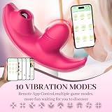 Portable Remote Control Vibratiers for Women Date Night Wireless Panties Christmas Gift for Women Undewear Couples Play Remote Control Virabtor Underwear Toys WET1Y2