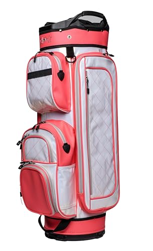 Glove It Signature Golf Ladies Lightweight Cart Bag 6.4lbs, 15-Way Divider, 9 Pockets - Naples