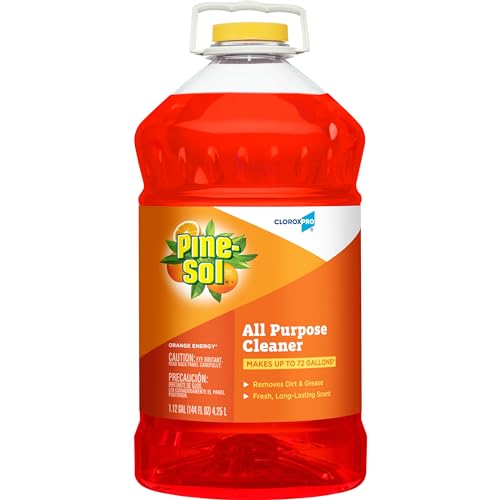 CloroxPro Pine-Sol All Purpose Cleaner, Orange Energy, 144 Fl Oz (Package May Vary) 3 Count