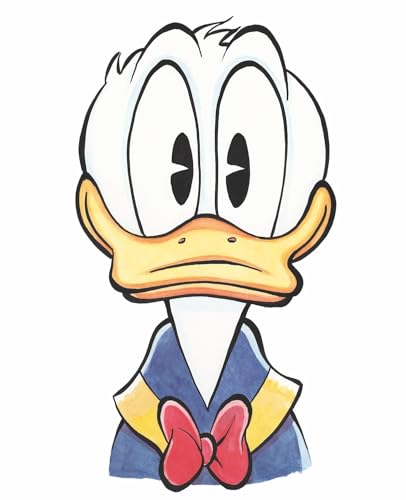 Hand-signed and numbered art print: Donald Duck