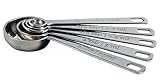 Le Creuset Stainless Steel Measuring Spoons, Set of 5