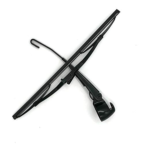 Skoda Fabia Rear Wiper Arm and Blade, SEMOLTO Rear Windsheild Back Wiper Arm And Blade with Cover Set For Skoda Fabia 2012-2014