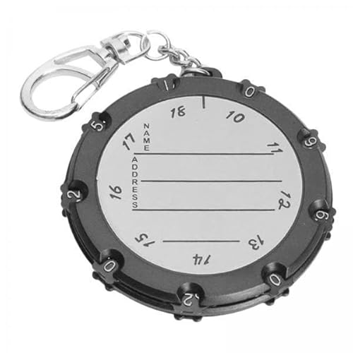 3X Golf Stroke Handy Scorer Keychain Easy Tally Counter