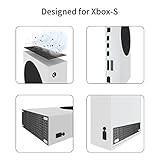 FANPL Dust Cover Kit for Xbox Series S,17 in 1 Accessories with Soft Dust Case and PVC Dust Filter for Xbox S Console, Silicone Plugs for Port, Cleaner Kit, Waterproof Scratchproof Dust Set for Xbox S