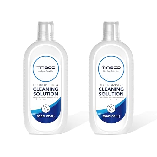 Tineco Floor Cleaning Solution 2L for iFLOOR Series (EXCEPT iFLOOR 5 Steam), FLOOR ONE S3 / S5 / S6 / S7 / S9 Artist Series (EXCEPT S5 Steam / S7 Steam/ S9 Artist Steam) Wet Dry Vacuum (33.8 OZ*2)