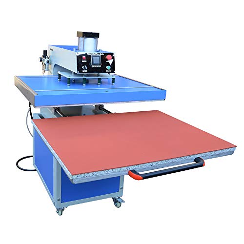 POVOKICI 31" x 39" Large Format Heat Press Machine Pneumatic Drawer-Type 220V 1P 30A for Heat Transfer Printing US Stock