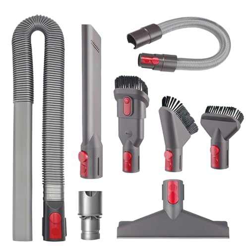 For Dyson Gen5 V15 V12 V8 V11 V10 V7 Extended Hose Dryer Vent Attachment Crevice Tool Cleaning Brush Crevice Tool Cordless Vacuum Cleaner Attachment Car Attachment Kit Attachment Replacement Parts